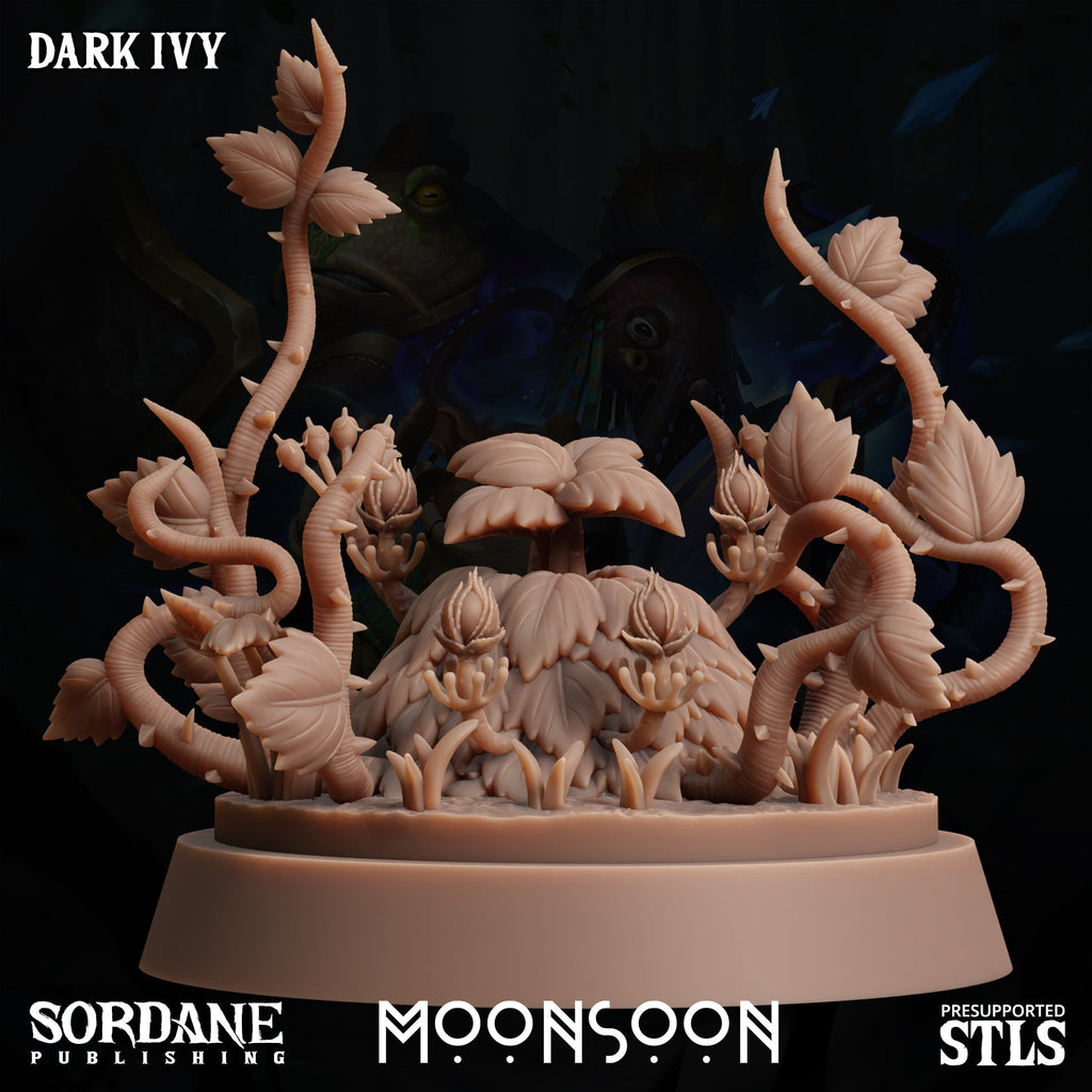 3D Printed Sordane Publishing Dark Ivy Moonsoon 28 32mm D&D