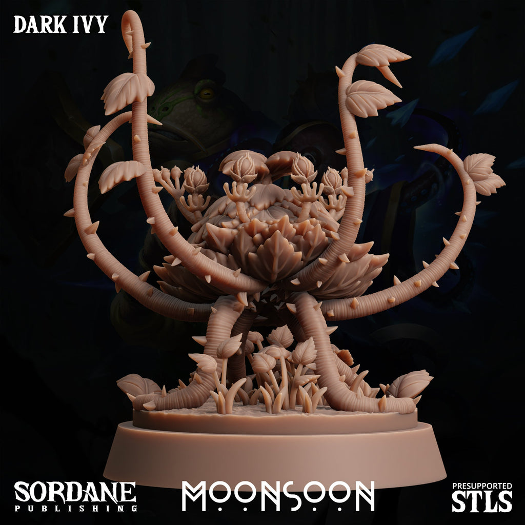 3D Printed Sordane Publishing Dark Ivy Moonsoon 28 32mm D&D