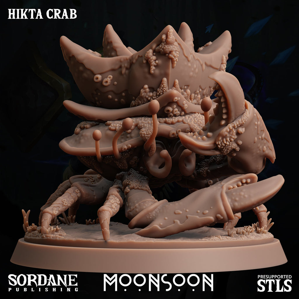 3D Printed Sordane Publishing Hikta Crab Moonsoon 28 32mm D&D